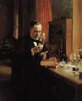 Edelfelt, Albert - Portrait of Louis Pasteur